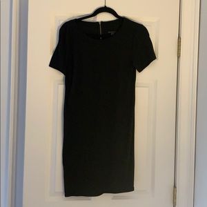 Black cotton dress
